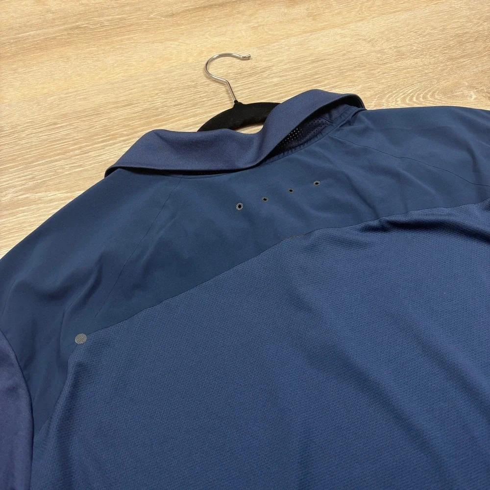 The North Face Short Sleeve Polo Shirt‎ Men's XL Color Navy Blue